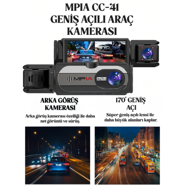 170° Geniş Açılı Araç Kamerası - 2
